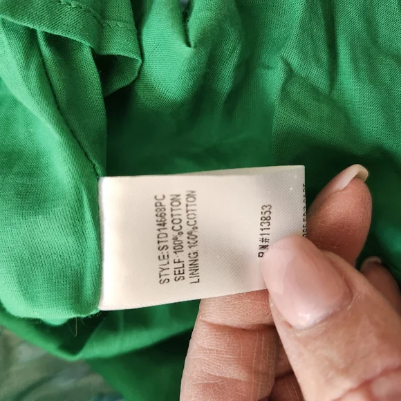 NWT Sugarlips Teal And green Patterned Maxi Dress - Picture 6 of 6